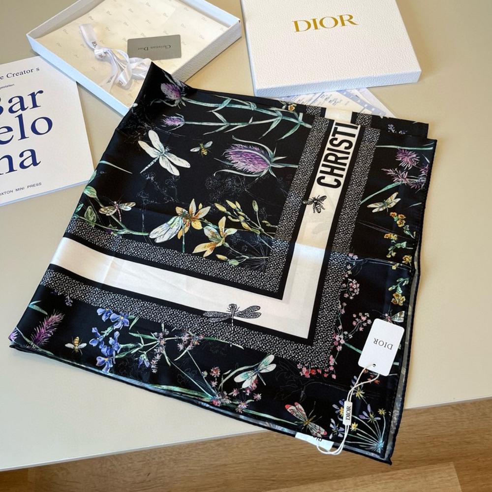 Dior Silk Square Scarf
